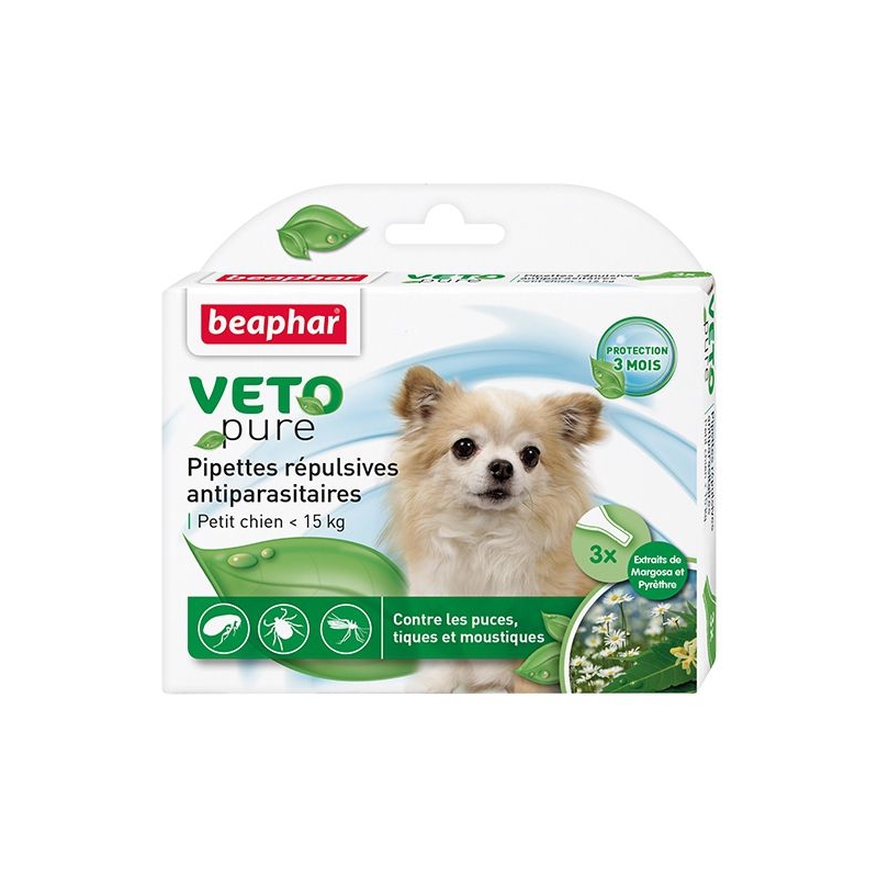 BE-Veto SpotOn Dogs 15 kg N3 tilgad ektoparasiitide vastu - koer