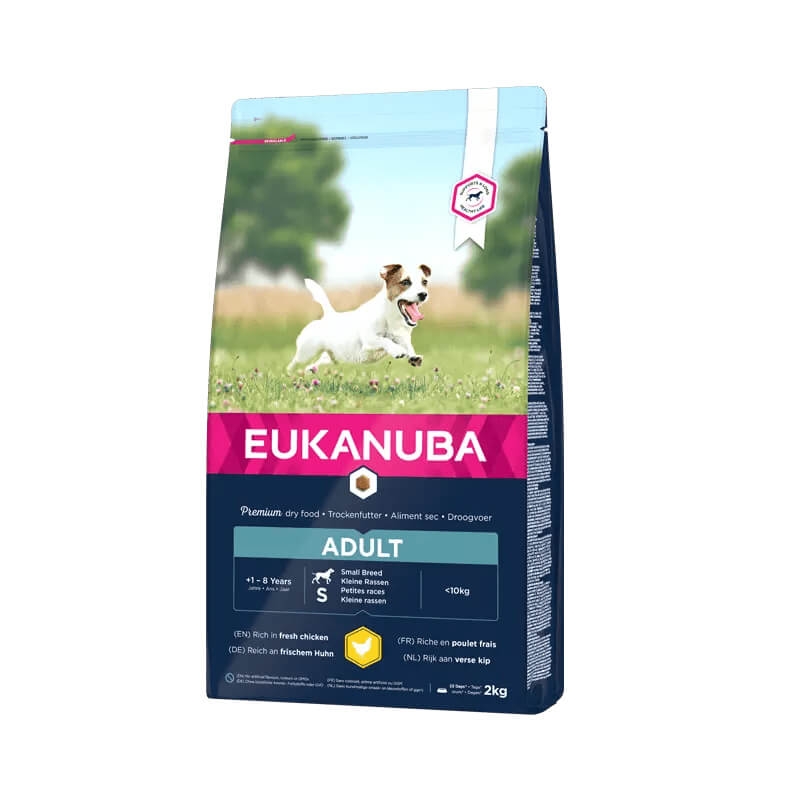 EUKANUBA Adult kanalihaga väikestele koertele 2 kg