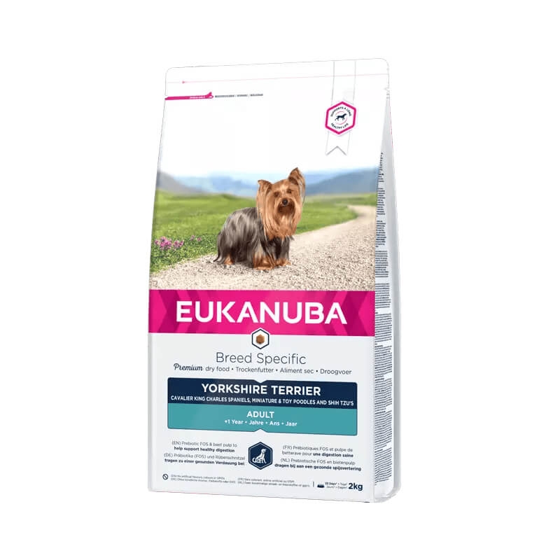 EUKANUBA Adult kanalihaga yorkshire terjeritele 2 kg