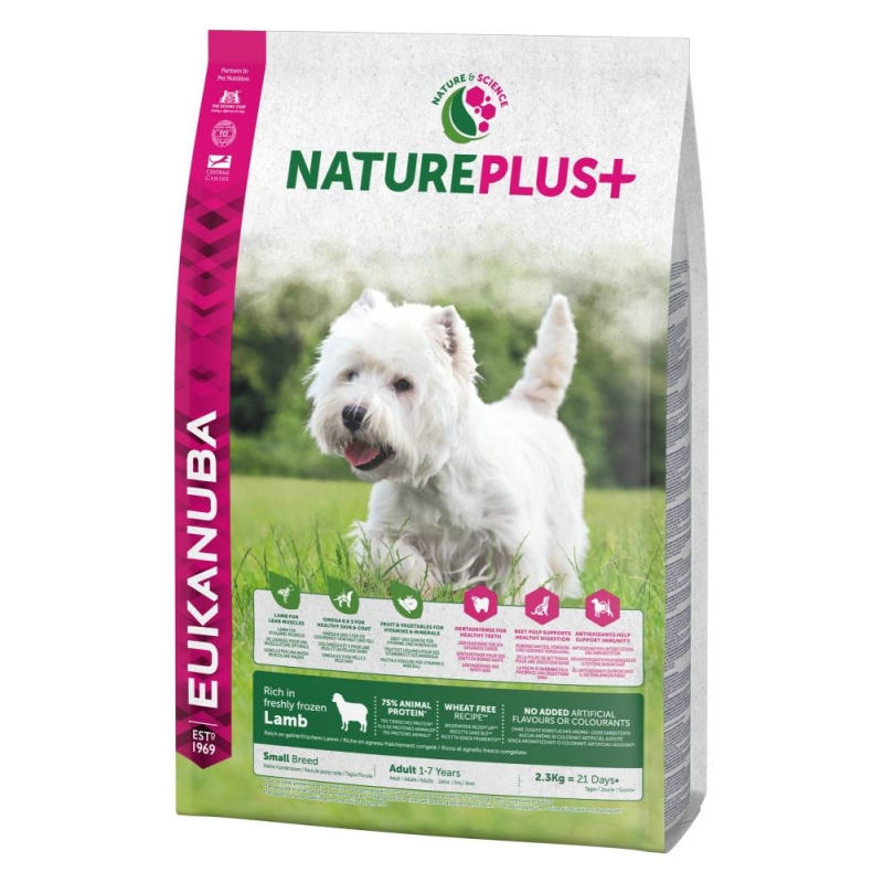 EUK DOG NaturePlus AD Small Lamb & Rice 2.3kg