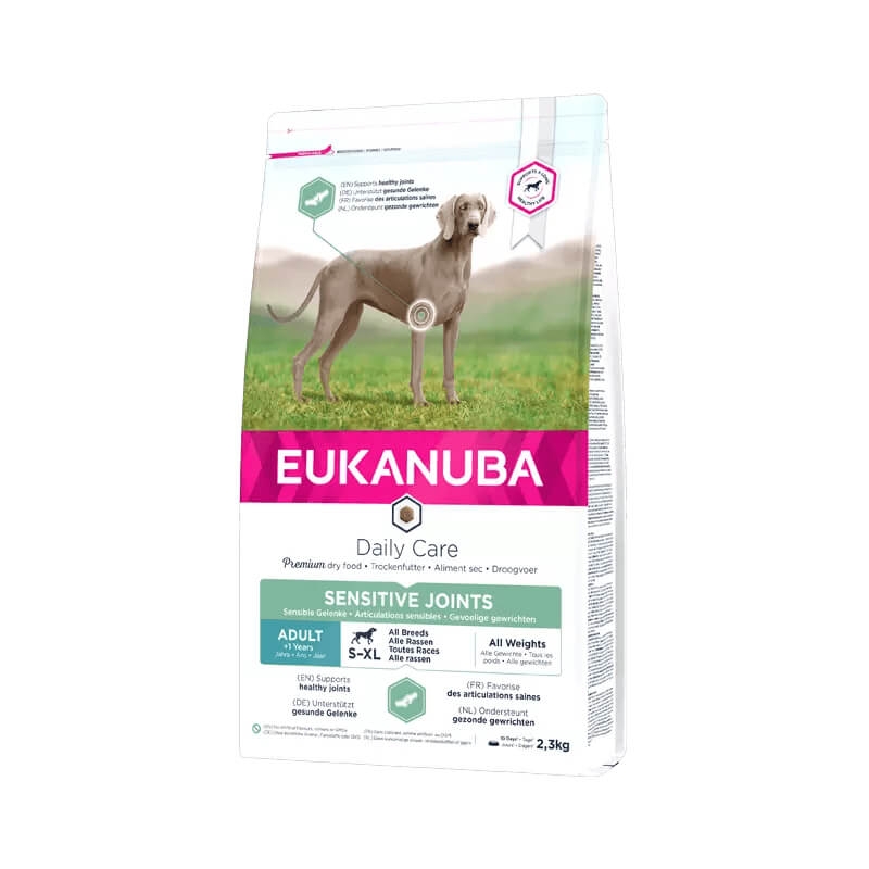 EUKANUBA Adult kanalihaga tundlike liigestega koertele 2.3 kg