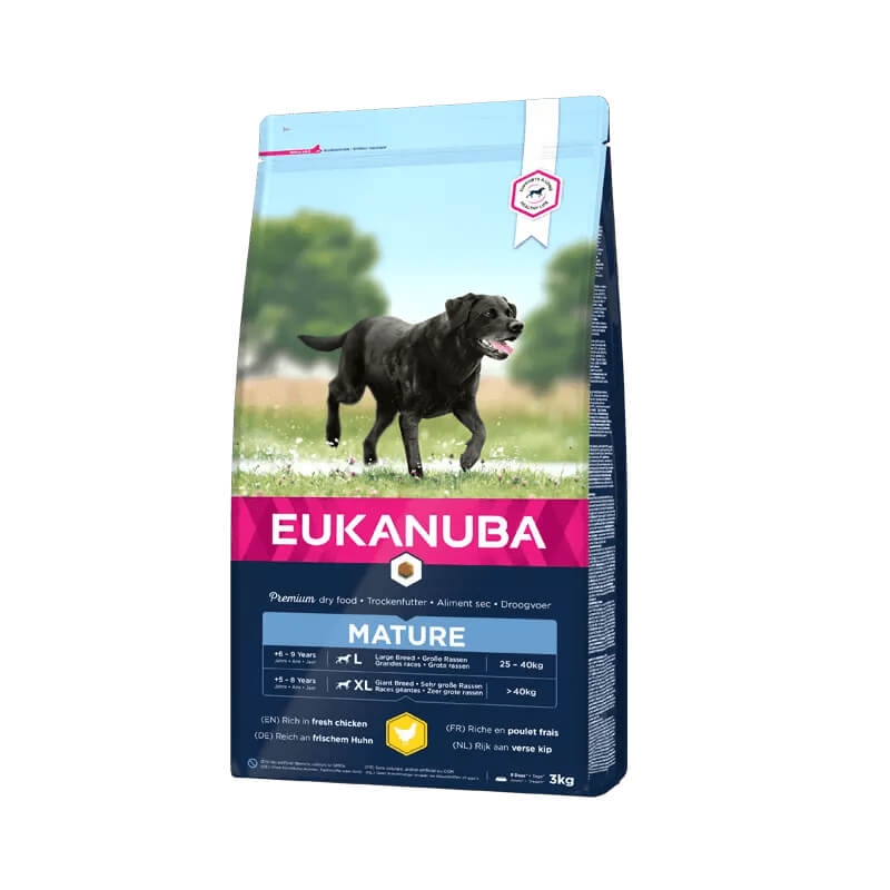 EUKANUBA Mature kanalihaga suurtele koertele 15 kg