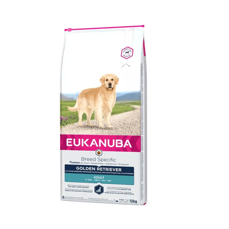 EUKANUBA Adult kanalihaga kuldsetele retriiveritele 12 kg