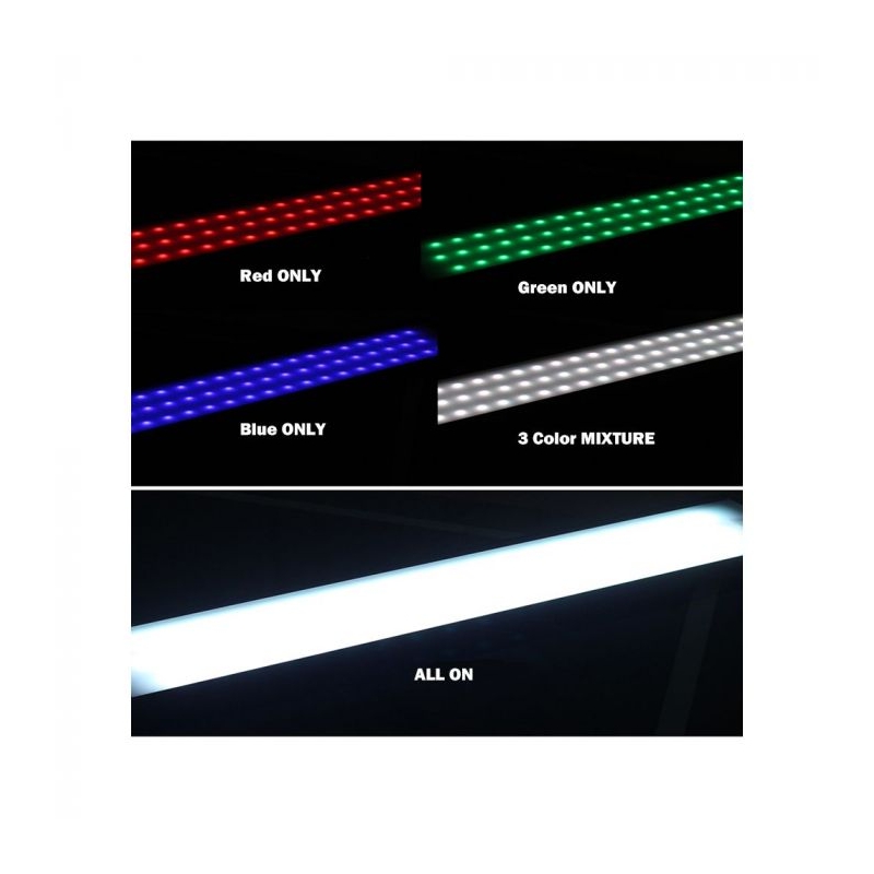 Chihiros WRGB II SLIM 120 cm LED- akvaariumi valgusti (120-140 cm, 90 W, 4800 lm)