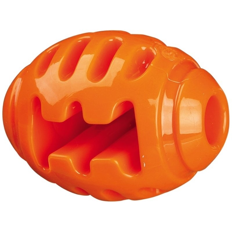 **Mänguasi koertele Soft&Strong Ragbipall 8cm oranž