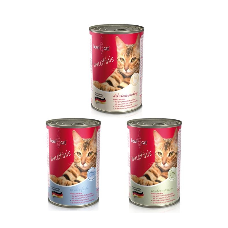 Bewi Cat Venison 410g konserv ulukilihaga täiskasvanud kassidele