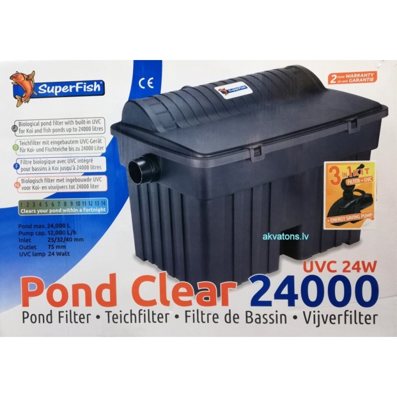 Superfish Pond Clear Kit 24000