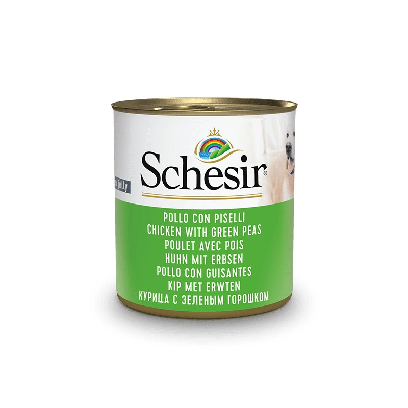 Schesir kana + herned želees 285g märg toit koertele