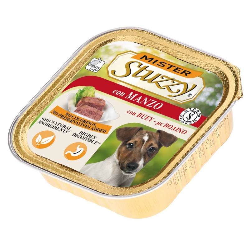 Täissööt (konserv) MISTER STUZZY Dog 150gr loomalihaga