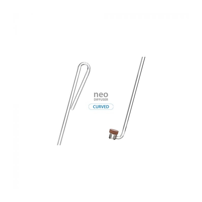 Aquario NEO Special Type Curved acrylic CO2 diffusor - small
