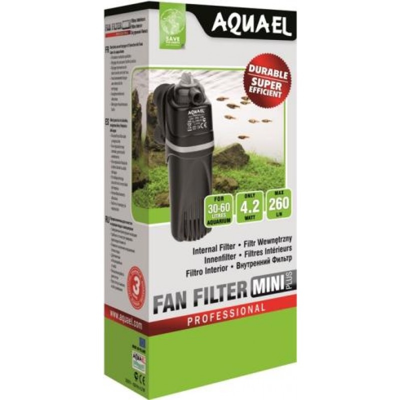 Aquael FAN-mini Plus, sisefilter
