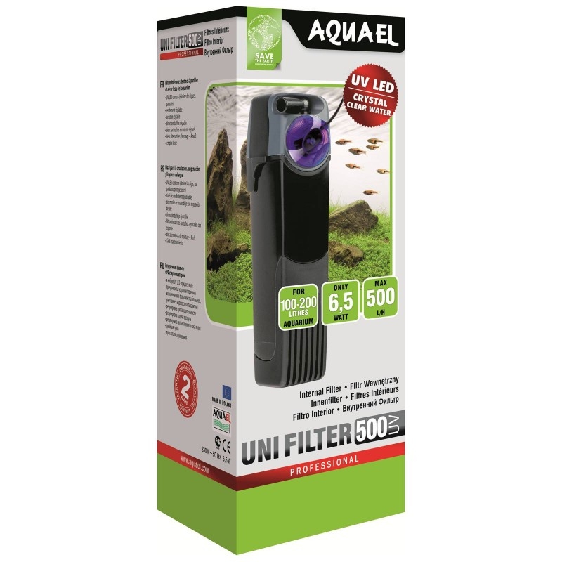 Aquael Unifilter 500 UV, sisefilter