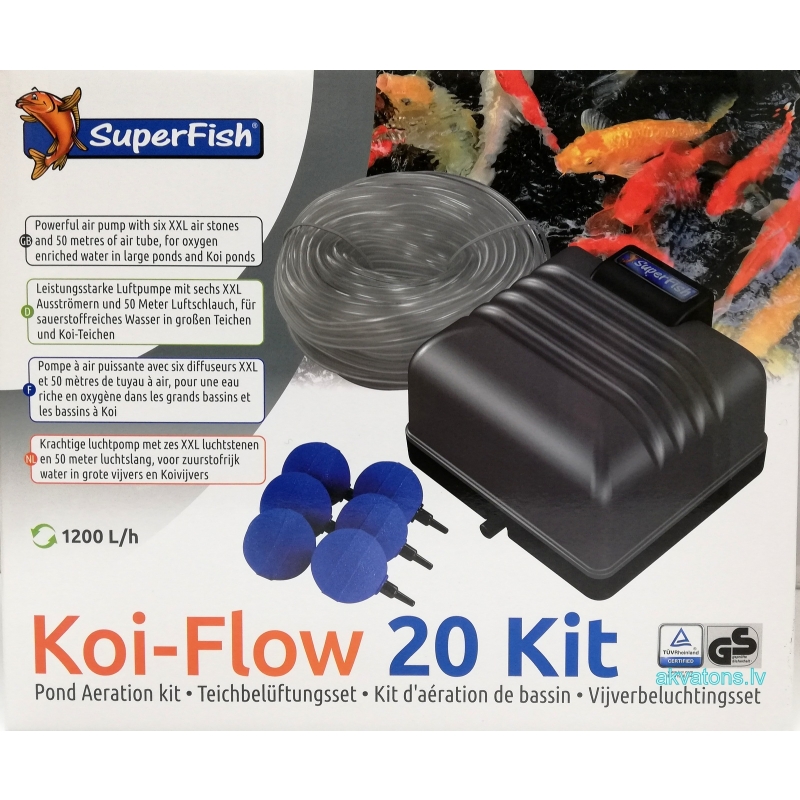 Superfish Koi Flow 20 komplekt