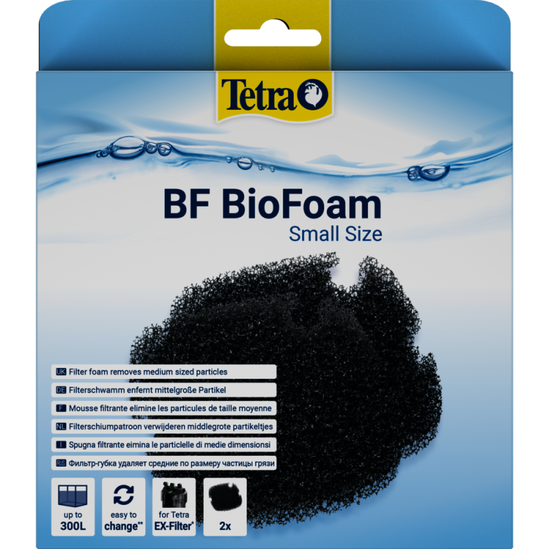 Tetra BF BioFoam S  - EX 400, EX 500, EX 600, EX 700, EX 800 Plus