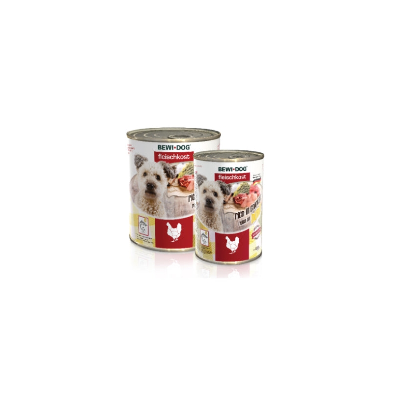 Bewi Dog Rich in Chicken konserv täiskasvanud koertele kanafileega, 800g