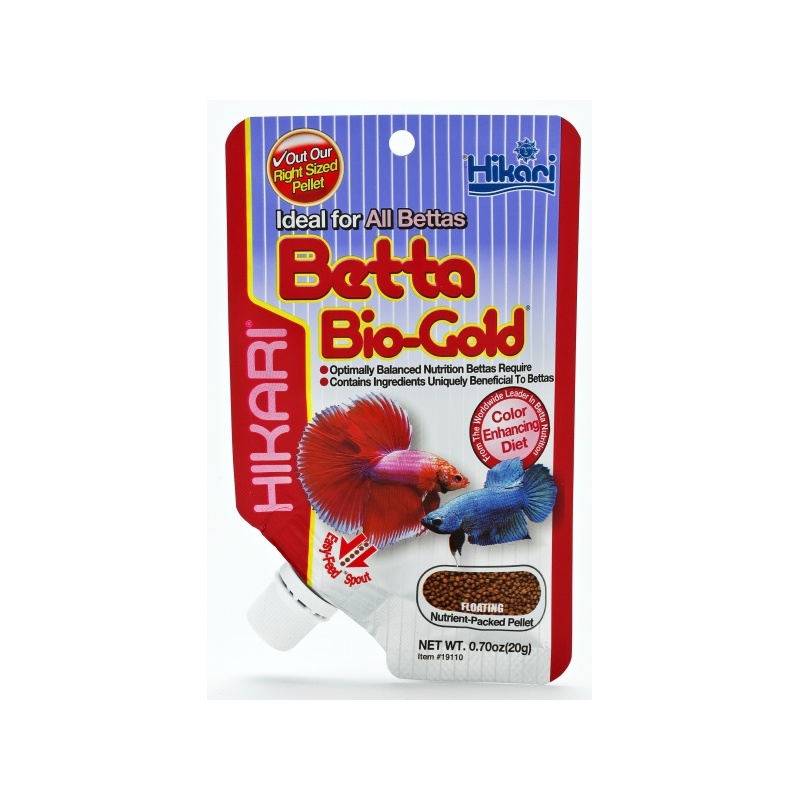 Betta Bio-Gold 20g первоклассный корм разработанный специально для Петушков