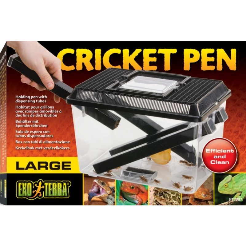 EXO TERRA Cricket Pen L Feeder Terrarium (30x20.5x19.5cm)