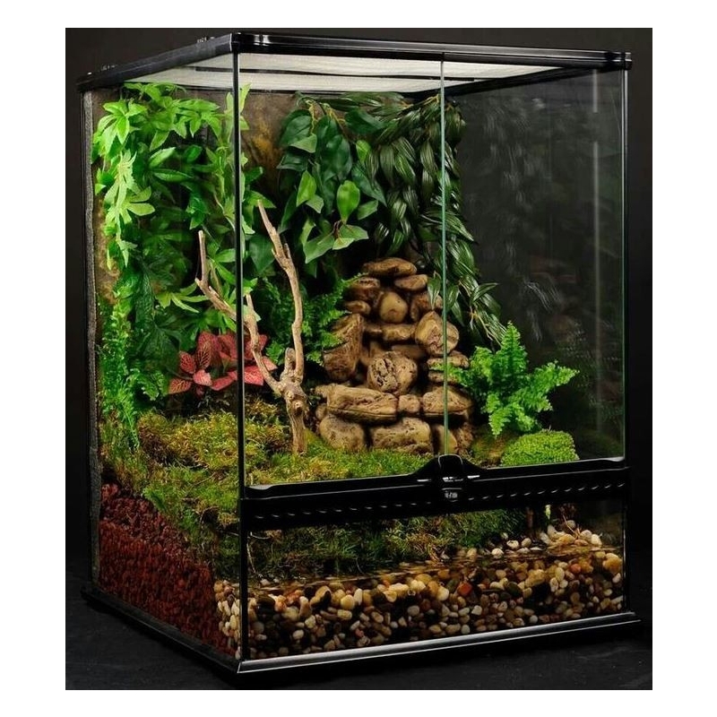 EXO TERRA Mini Tall klaasist terraarium (30x30x45 cm)