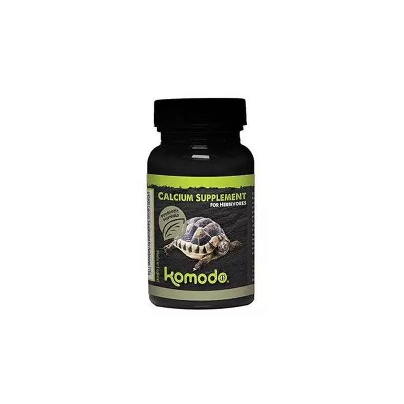 Komodo Calcium Supplements for Herbivors 115g - vitamiinid taimtoidulistele loomadele