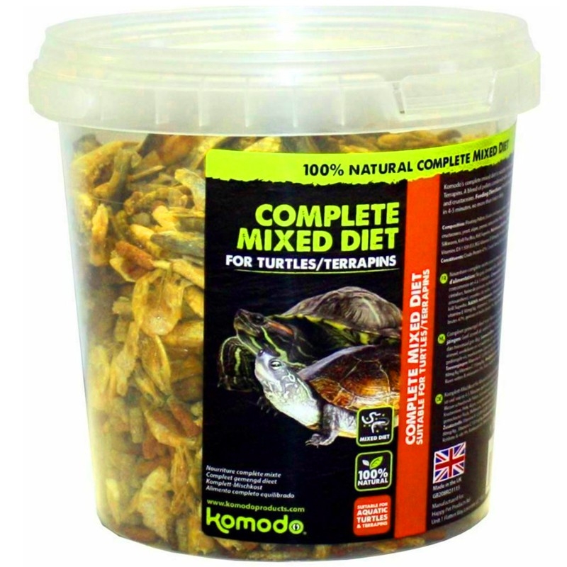 Komodo Complete Diet for Turtles 240g - toit vesikilpkonnadele