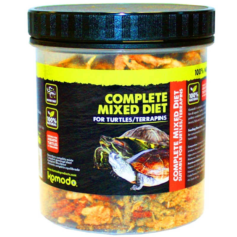 Komodo Complete Diet for Turtles 100g - toit vesikilpkonnadele