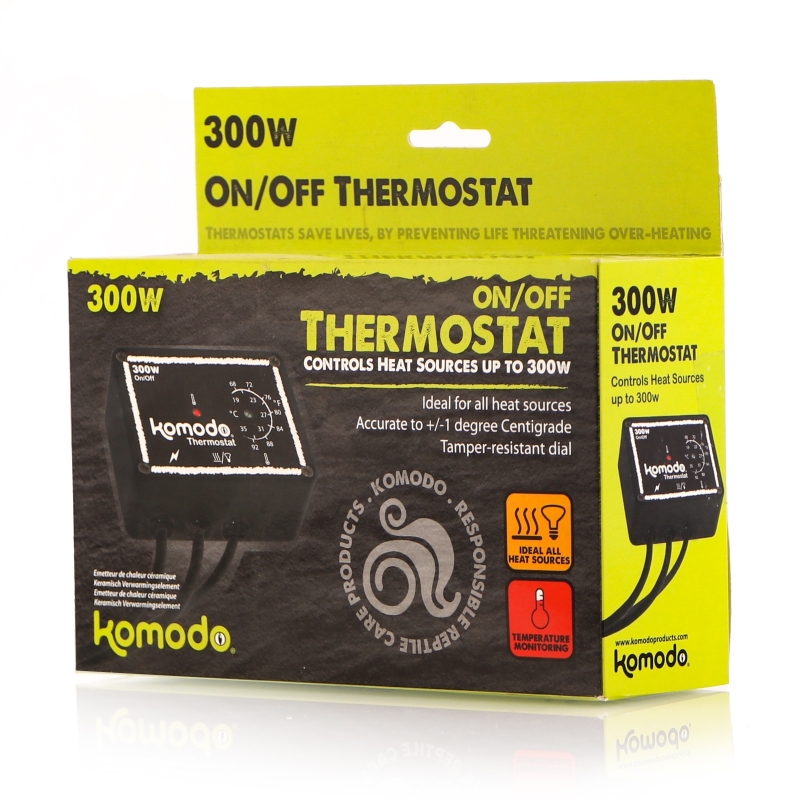 Komodo On/Off termostaat 300W - termostaat