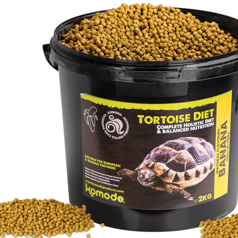 Komodo Tortoise Diet Banana 2kg - toit kilpkonnadele