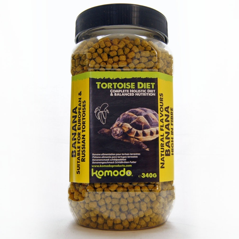 Komodo Tortoise Diet Banana 340g - toit kilpkonnadele