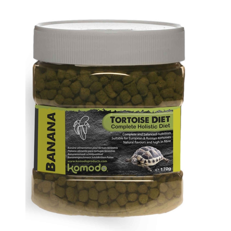 Komodo Tortoise Diet Banana 340g - toit kilpkonnadele