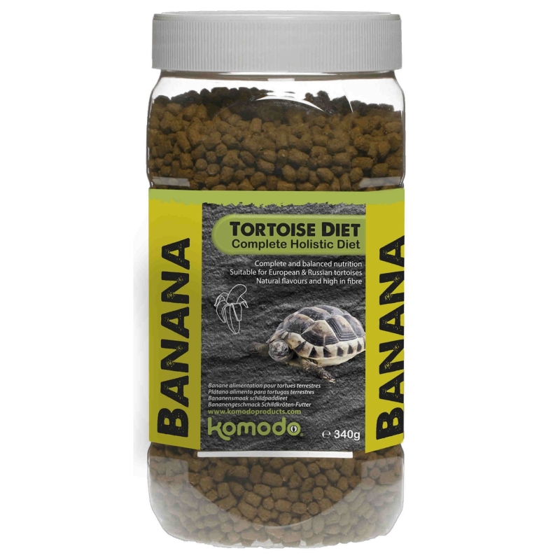 Komodo Tortoise Diet Banana 340g - toit kilpkonnadele