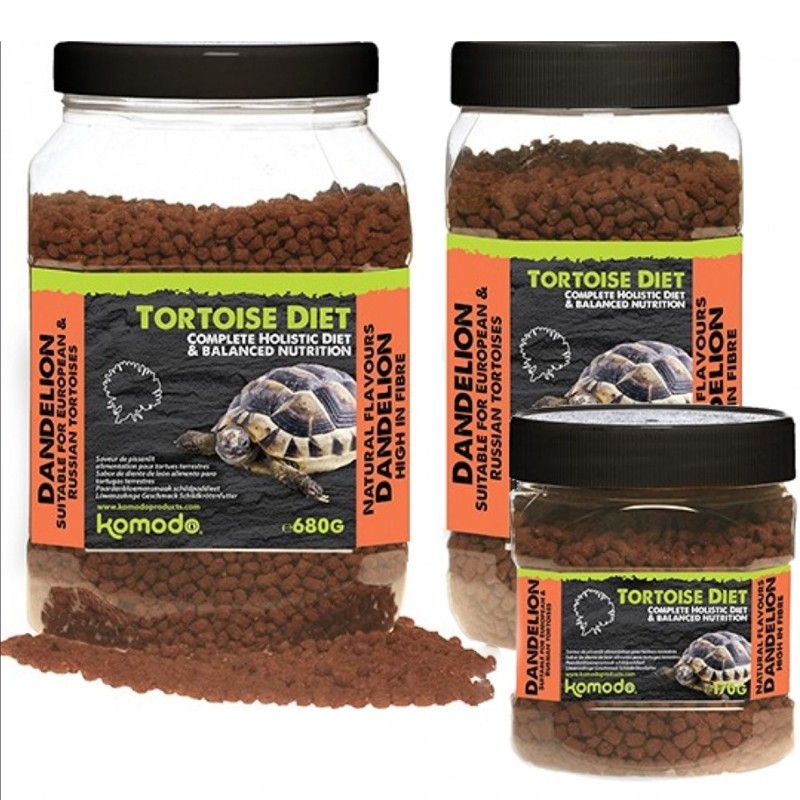 Komodo Tortoise Diet Dandelion 680g - kilpkonnatoit