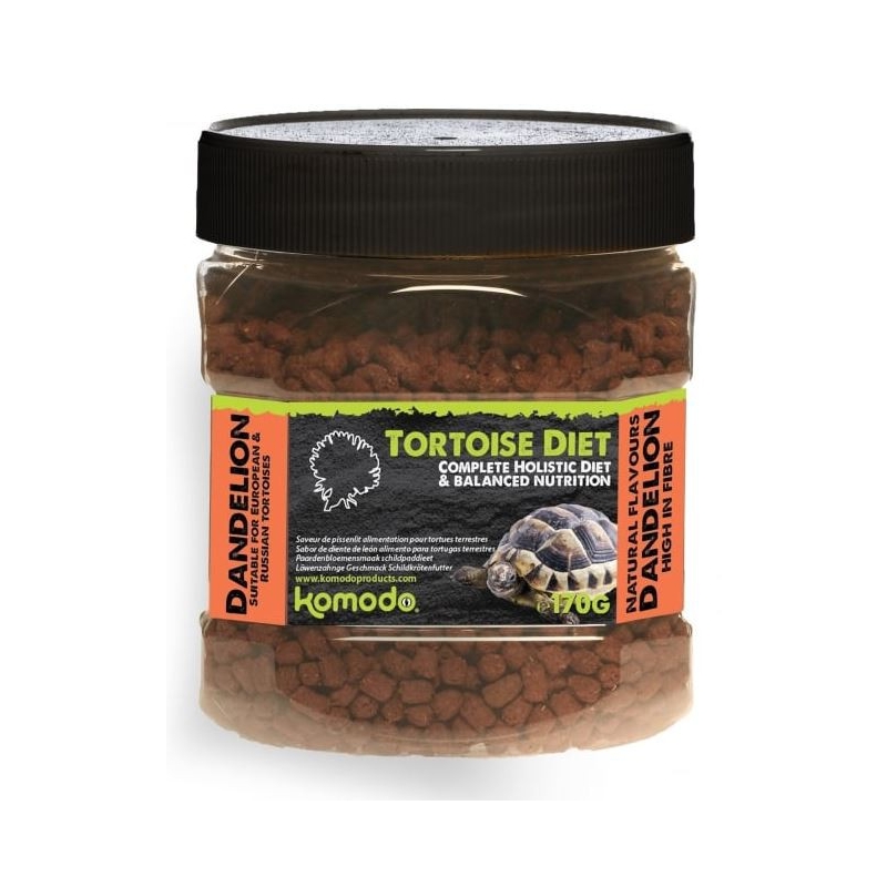 Komodo Tortoise Diet Dandelion 170g - kilpkonnatoit