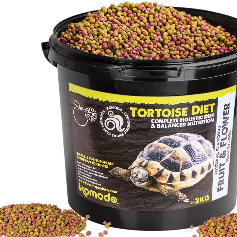 Komodo Tortoise Diet Fruit Flower 2kg - kilpkonnatoit