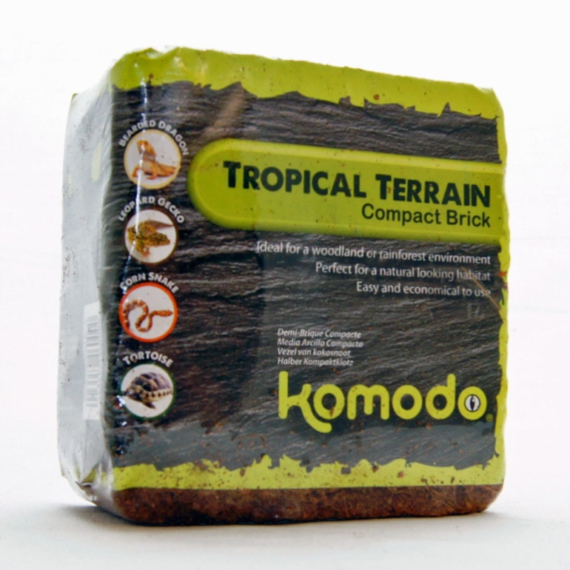 Komodo Tropical Terrain Brick M - kookoskiust substraat 4l