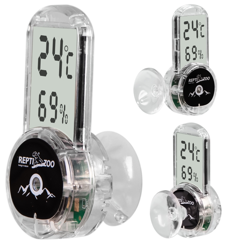 Repti-Zoo 4-sides Thermometer Hygrometer - LCD termomeeter ja hügromeeter