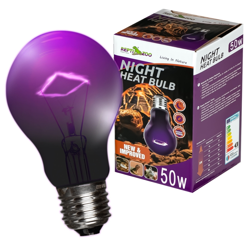 Repti-Zoo Night Heat Bulb 50W - öine küttepirn