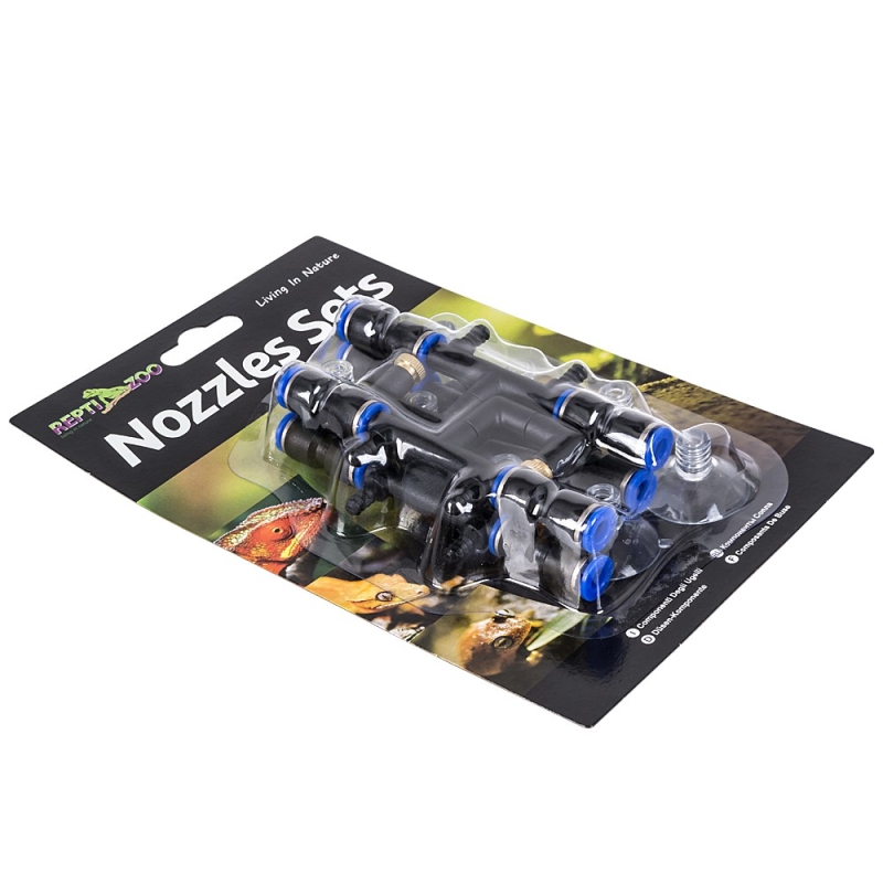 Repti-Zoo Nozzles Set - komplekt 4 vihmutuspihustiga pihustid