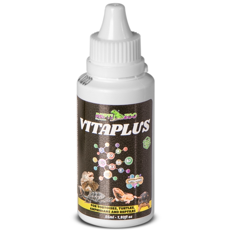 Repti-Zoo Vitaplus 55ml - vedelad vitamiinid roomajatele ja kahepaiksetele