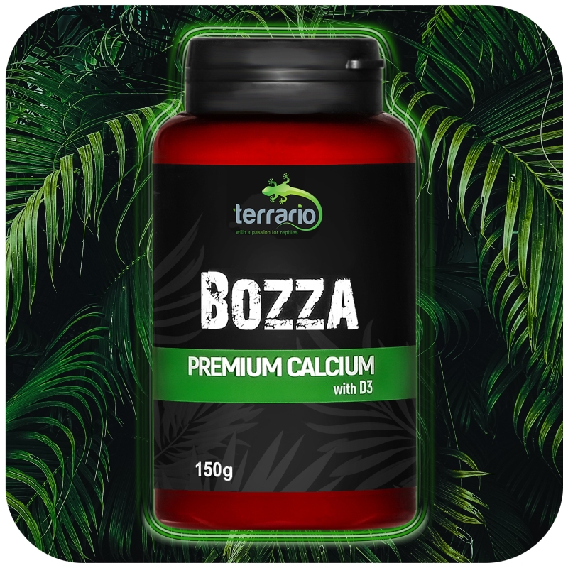 Terrario Bozza Calcium with D3 - kaltsium D3-vitamiiniga 150g