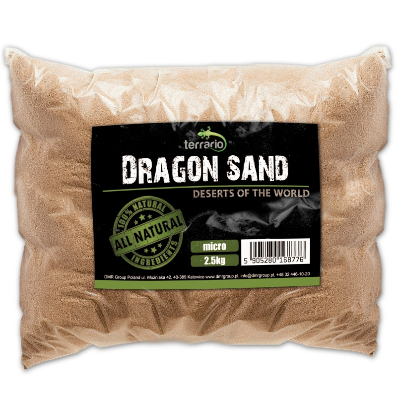 Terrario Dragon Sand 2.5kg - mikro kõrbe liiv