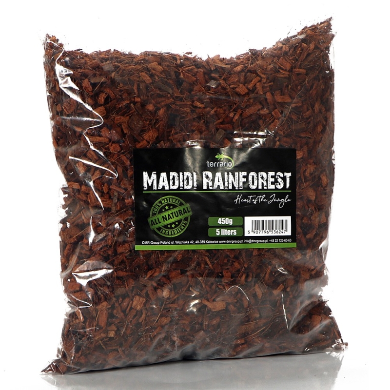 Terrario Madidi Rainforest 5l 500g - peened kookoslaastud