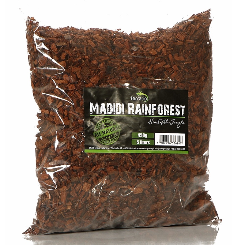 Terrario Madidi Rainforest 5l 500g - peened kookoslaastud