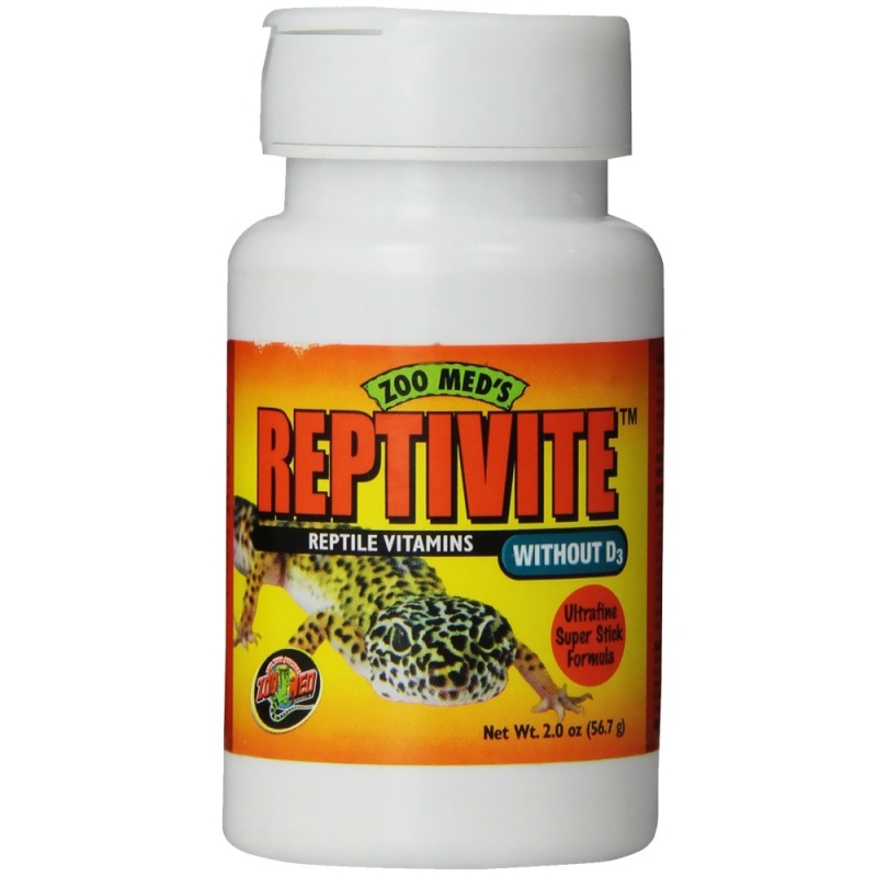 ZOOMED Reptivite 57g - Vitamiinid roomajatele ilma vit. D3-ta