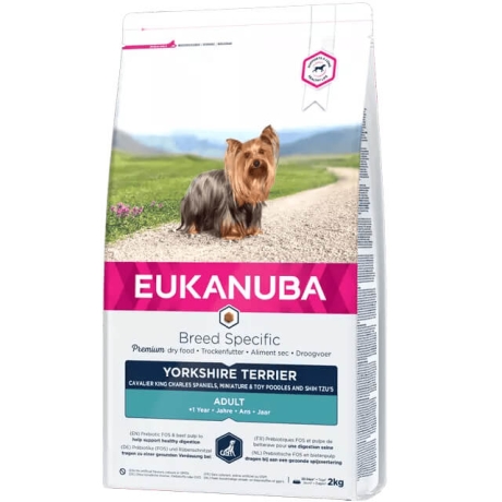 EUKANUBA Adult с курицей йоркширским терьерам 2 кг