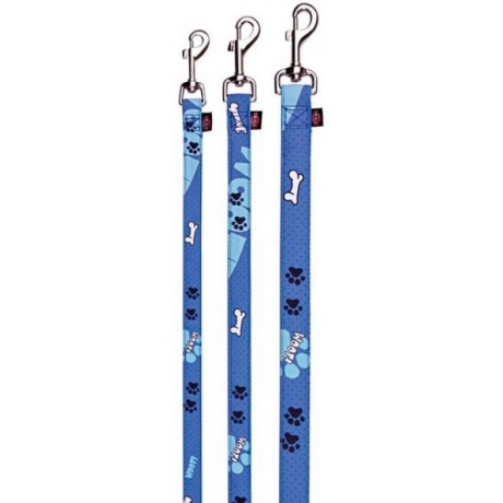 **Поводок Modern Art Woof L-XL 1.00m/25mm blue