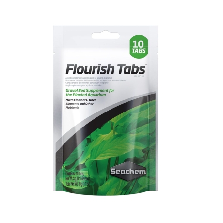 Seachem Flourish Tabs 10 шт стимулирующие рост таблетки для корней растений