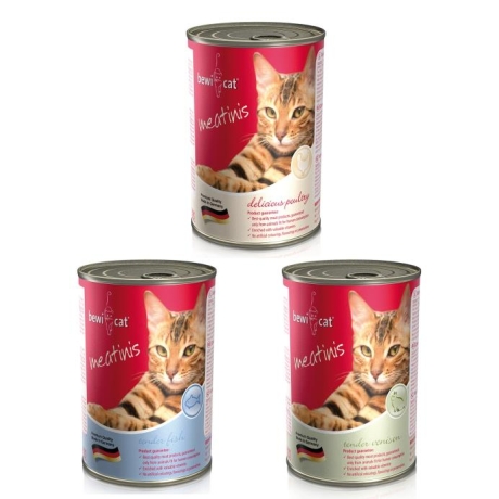 Bewi Cat Venison 410g консервы для взрослых кошек с олениной