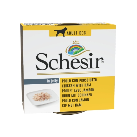 Schesir kanaliha + sink želees 150g märg toit koertele