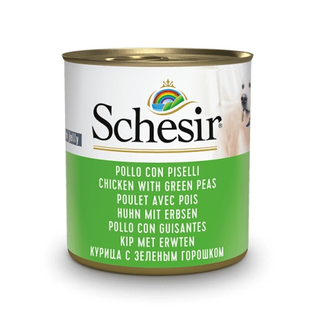 Schesir kana + herned želees 285g märg toit koertele