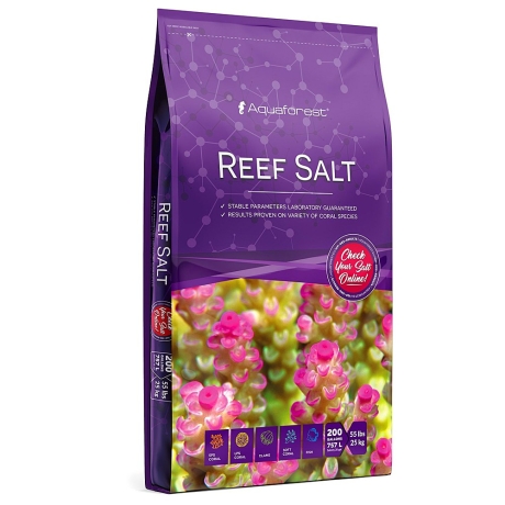 Морская соль Aquaforest Reef Salt 25кг мешок
